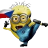 🇨🇿 Эмодзи «Миньончики» для Telegram