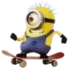 🛹 Эмодзи «Миньончики» для Telegram