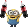 🥤 Эмодзи «Миньончики» для Telegram