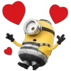 🥰 Эмодзи «Миньончики» для Telegram