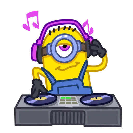 🎵 Эмодзи «Minions» для Telegram