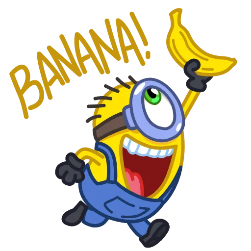 🍌 Эмодзи «Minions» для Telegram