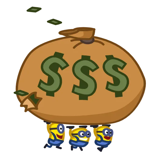 🤑 Эмодзи «Minions» для Telegram