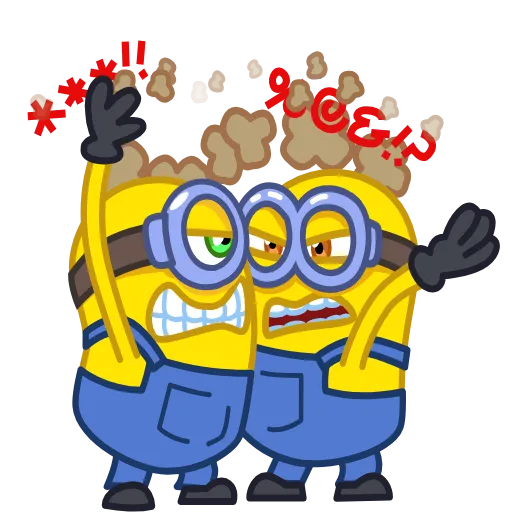 🤬 Эмодзи «Minions» для Telegram