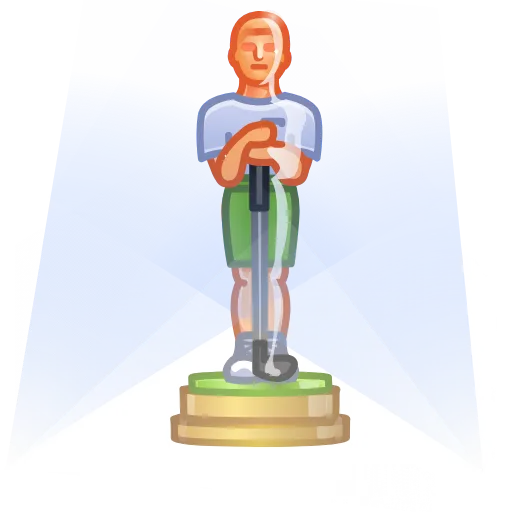 🏆 Эмодзи «Mini Oscar» для Telegram