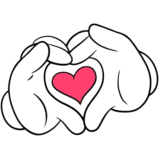 ❤️ Эмодзи «Влюблены по уши» для Telegram