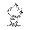 🤩 Эмодзи «Миньончикм» для Telegram