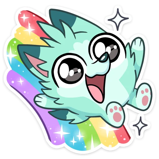 😍 Стикер «Минт без надписей» для Telegram