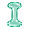 💎 Эмодзи «Стеклянные буквы» для Telegram
