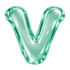 💎 Эмодзи «Стеклянные буквы» для Telegram