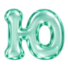 💎 Эмодзи «Стеклянные буквы» для Telegram