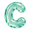 💎 Эмодзи «Стеклянные буквы» для Telegram