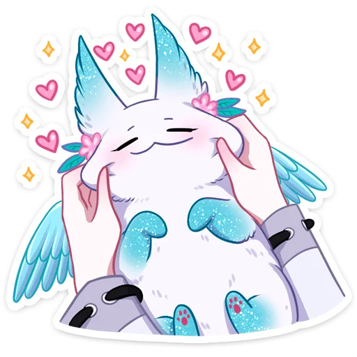 💕 Стикер «Минто без надписей» для Telegram