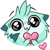 ❤ Эмодзи «Минт» для Telegram