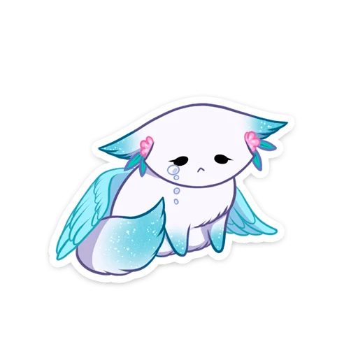 😢 Стикер «зимняя минто» для Telegram