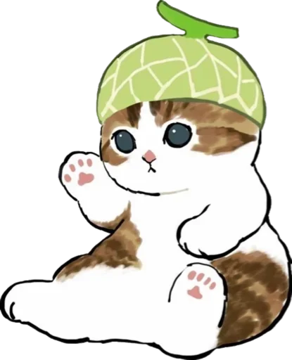 👋 Стикер «minty clouds» для Telegram