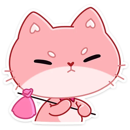 😕 Стикер «Мео» для Telegram