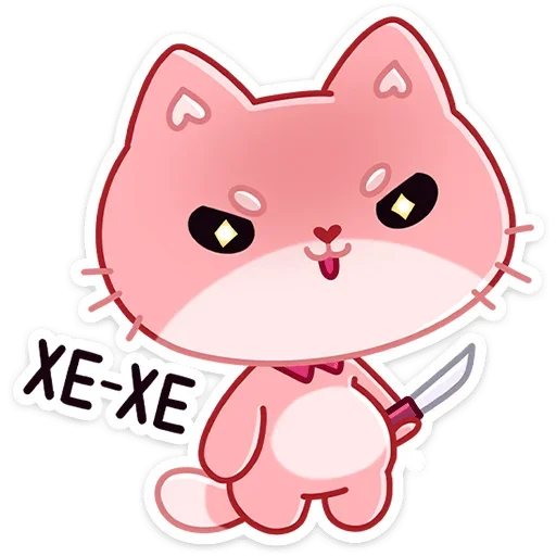 Стикерпак Мео для Telegram — скачать