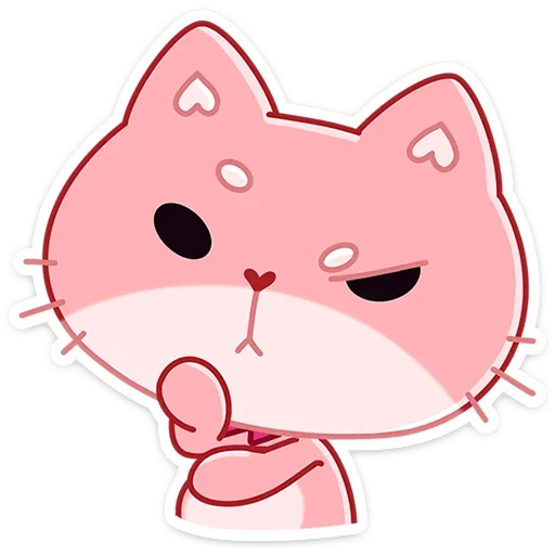 🤔 Стикер «Мео» для Telegram