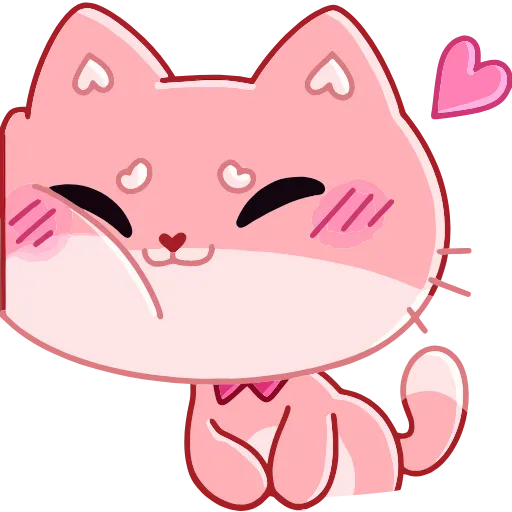 ❤️ Эмодзи «Мео» для Telegram