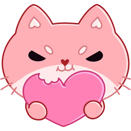 💔 Эмодзи «Мео» для Telegram