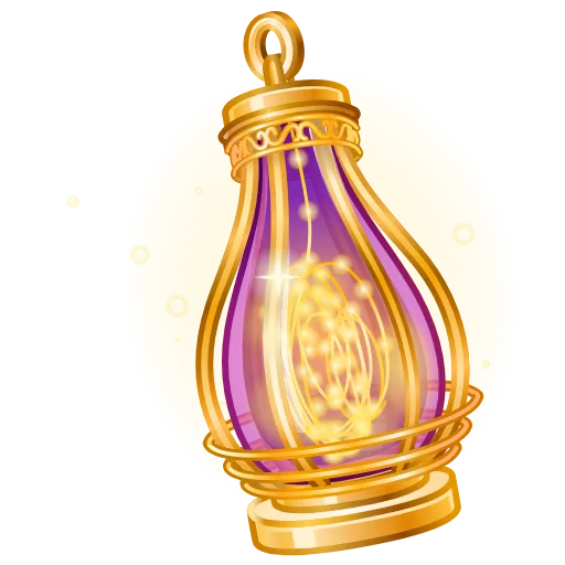 🕯 Стикер «Mirage Lamp - стикеры из новых нфт подарков» для Telegram