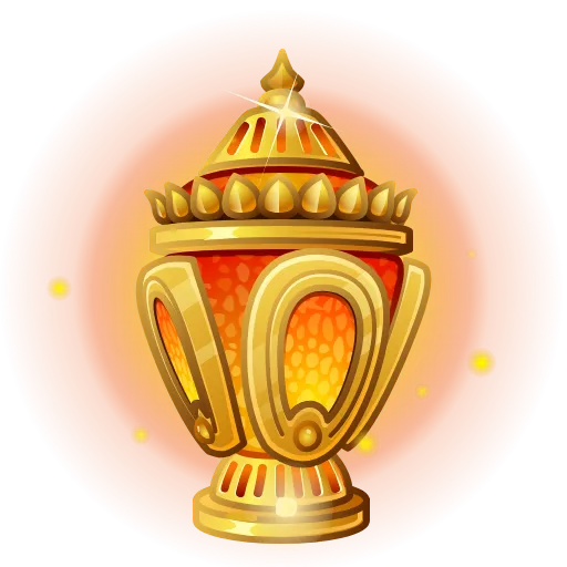 🕯 Стикер «Mirage Lamp - стикеры из новых нфт подарков» для Telegram