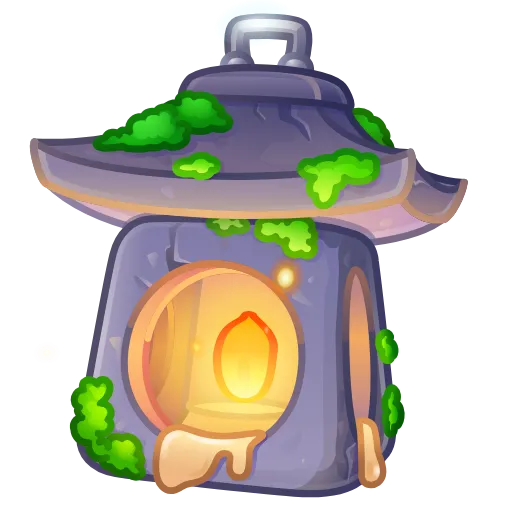 🕯 Стикер «Mirage Lamp - стикеры из новых нфт подарков» для Telegram