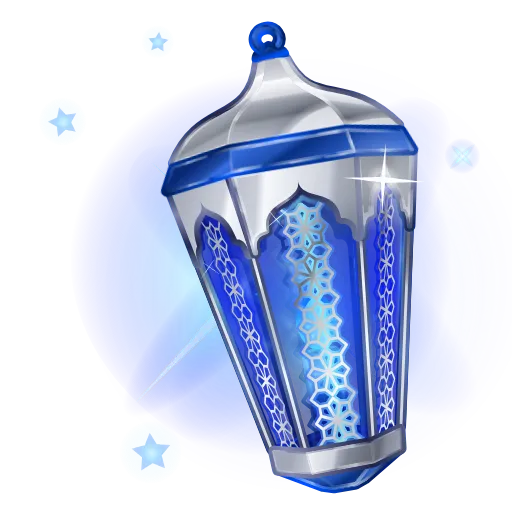 🕯 Стикер «Mirage Lamp - стикеры из новых нфт подарков» для Telegram