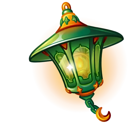 🕯 Стикер «Mirage Lamp - стикеры из новых нфт подарков» для Telegram