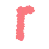 💗 Эмодзи «Розовые буквы с сердечками и без» для Telegram