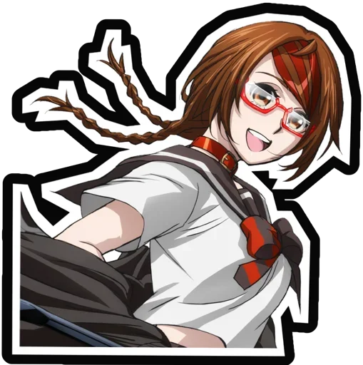 Стикерпак Misaki Sakimiya для Telegram — скачать