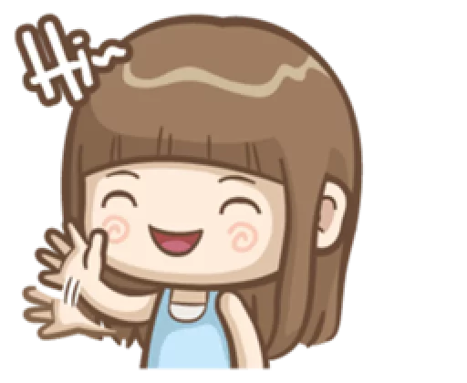 👋 Стикер «Misa&;s daily life» для Telegram