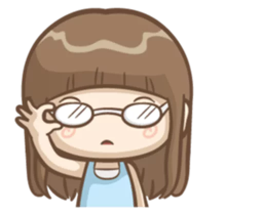 🤓 Стикер «Misa&;s daily life» для Telegram