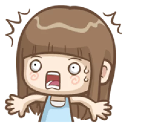 😦 Стикер «Misa&;s daily life» для Telegram