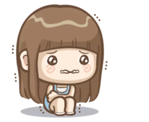 ☹ Стикер «Misa&;s daily life» для Telegram
