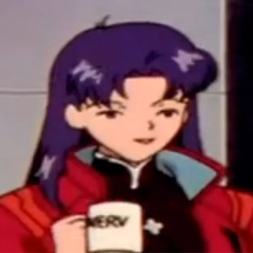 Стикерпак Misato Katsuragi для Telegram — скачать