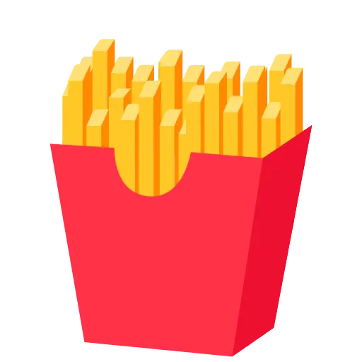 🍟 Эмодзи «Анимированный набор эмоджи с рандомчиком» для Telegram