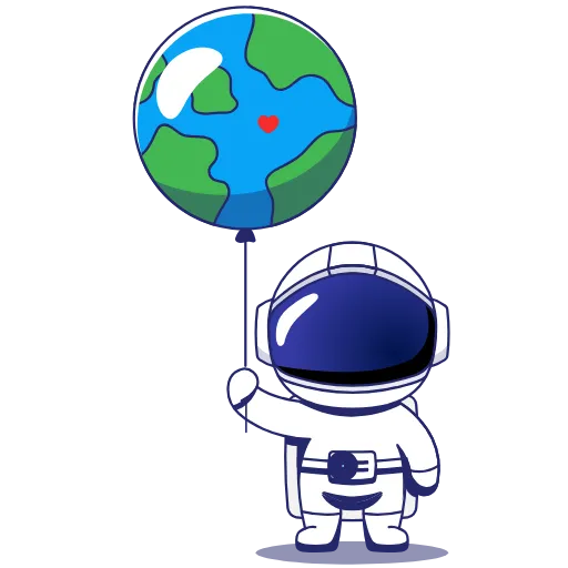 👩‍🚀 Стикер «Разное» для Telegram