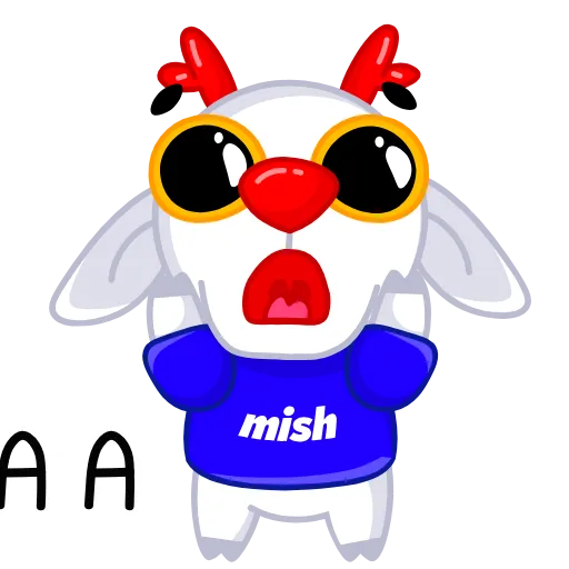 😳 Стикер «Mish» для Telegram