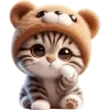🥹 Эмодзи «Пушистые мишки» для Telegram