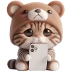 🥺 Эмодзи «Пушистые мишки» для Telegram