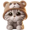 🥹 Эмодзи «Пушистые мишки» для Telegram