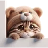🥹 Эмодзи «Пушистые мишки» для Telegram