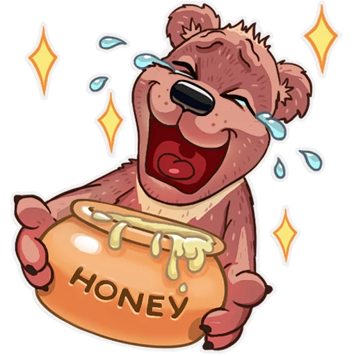 😃 Стикер «Mishka» для Telegram