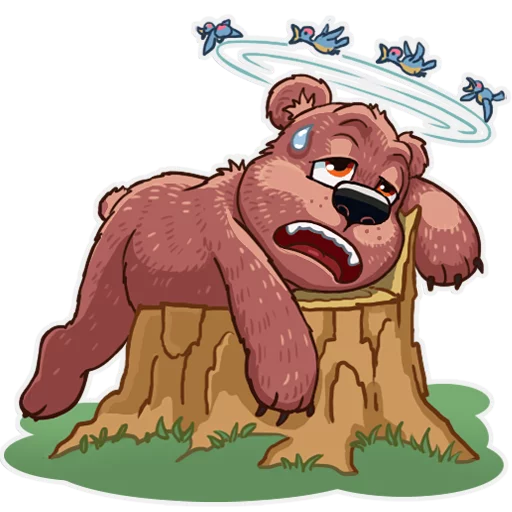 😰 Стикер «Mishka» для Telegram