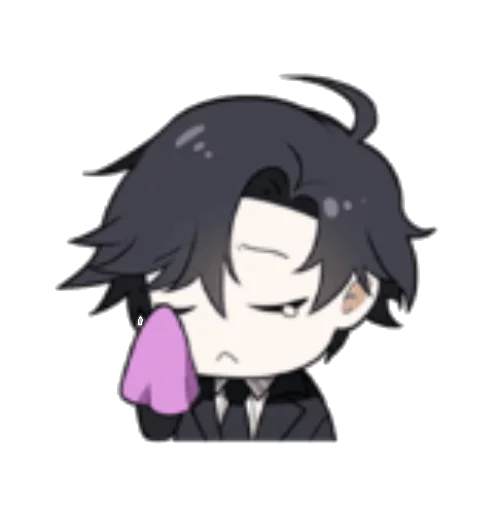 Стикерпак Mystic Messenger для Telegram — скачать