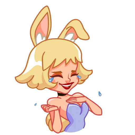 Стикерпак Miss Bunny для Telegram — скачать