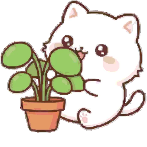 💐 Эмодзи «Cute Kitty» для Telegram