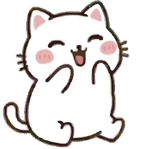 😂 Эмодзи «Cute Kitty» для Telegram
